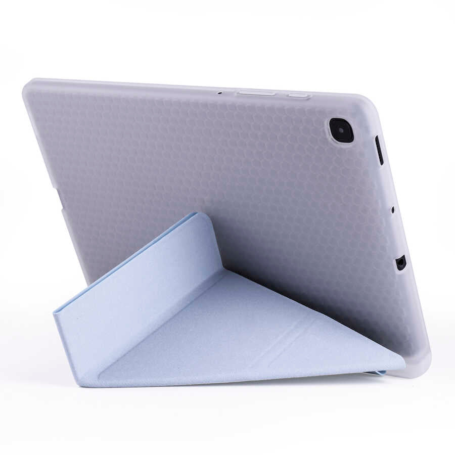 Cepax Foldable Galaxy Tab S6 Lite P610 Kalem Bölmeli Standlı Tablet Kılıfı - 5 Cepax Foldable Galaxy Tab S6 Lite P610 Kalem Bölmeli Standlı Tablet Kılıfı - 5
